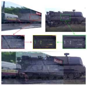 Bellingcat manages to see huge comparison between the Paris Match BUK and the BUK from the Russian convoy.